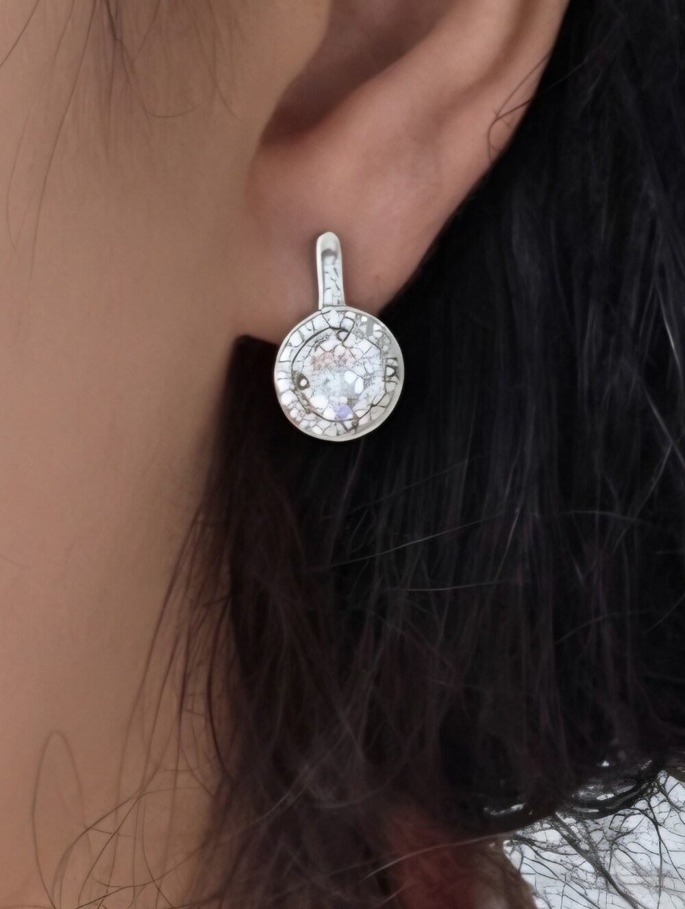925 Silver Clear Crystal Cufflinks Mossanite High Quality Luxuries